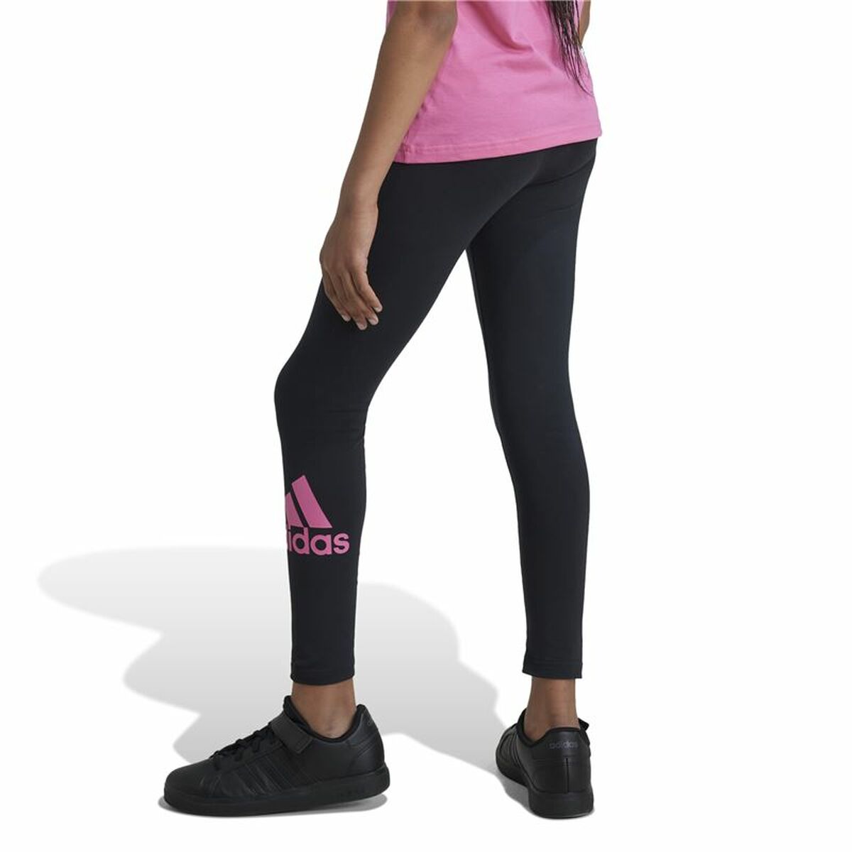 Sports Leggings Adidas Essentials Big Logo Black