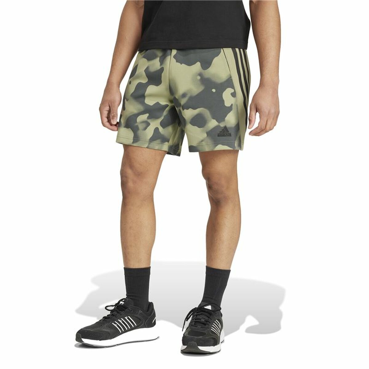 Men’s Sports Shorts Adidas Future Icons 3 Bandas Aop