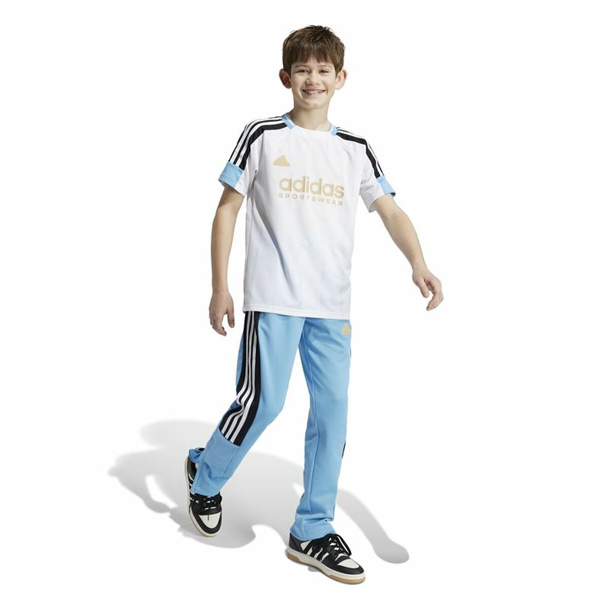 Child’s Short Sleeve T-Shirt Adidas Nations White