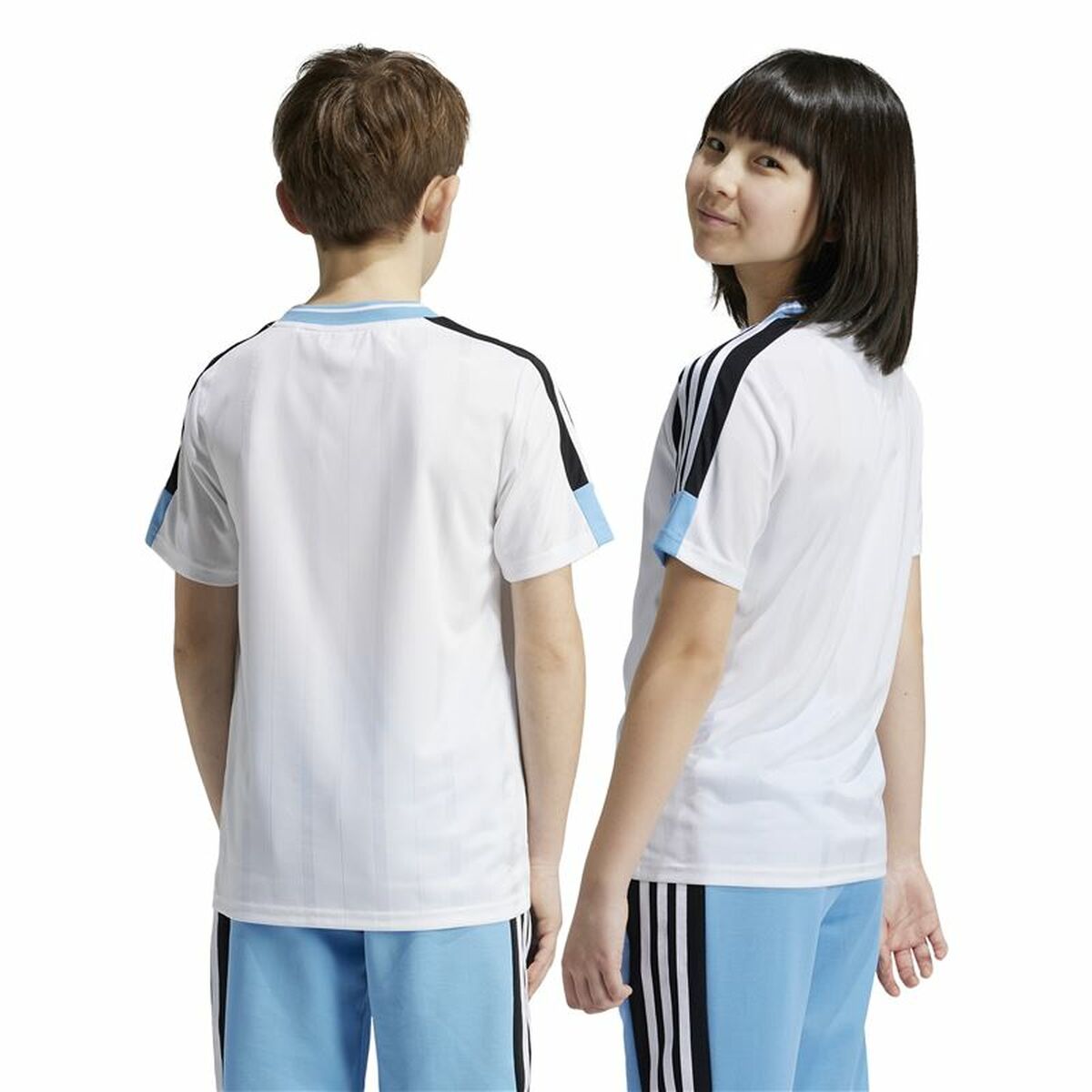 Child’s Short Sleeve T-Shirt Adidas Nations White