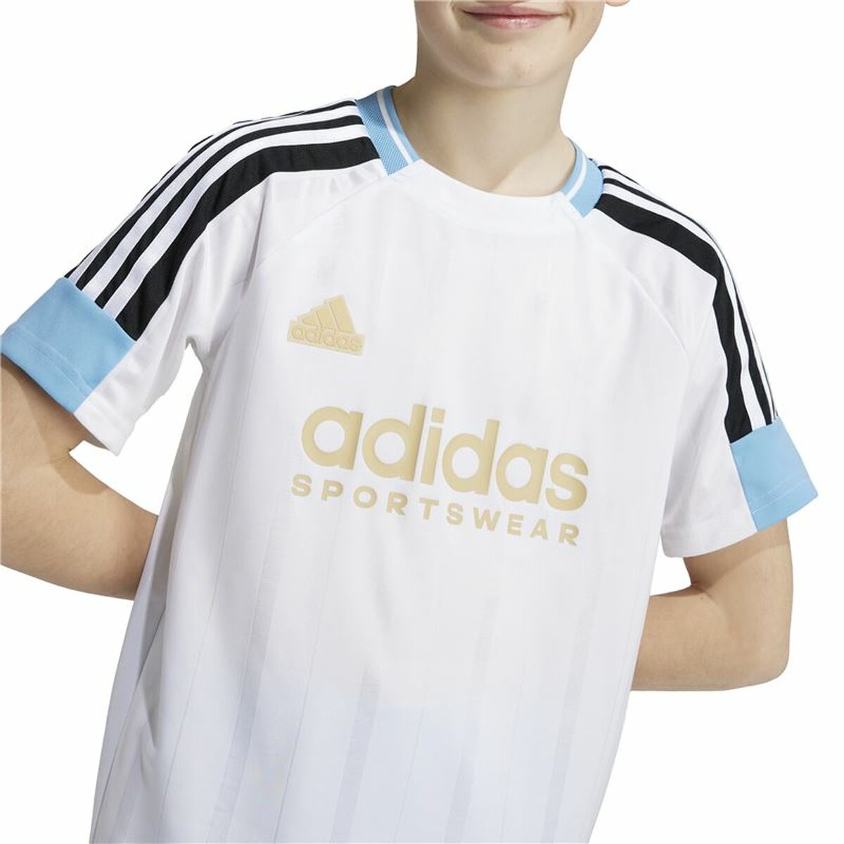 Child’s Short Sleeve T-Shirt Adidas Nations White
