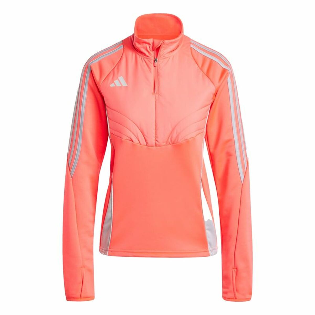 Womens Sweatshirt without Hood Adidas Winterized Salmon