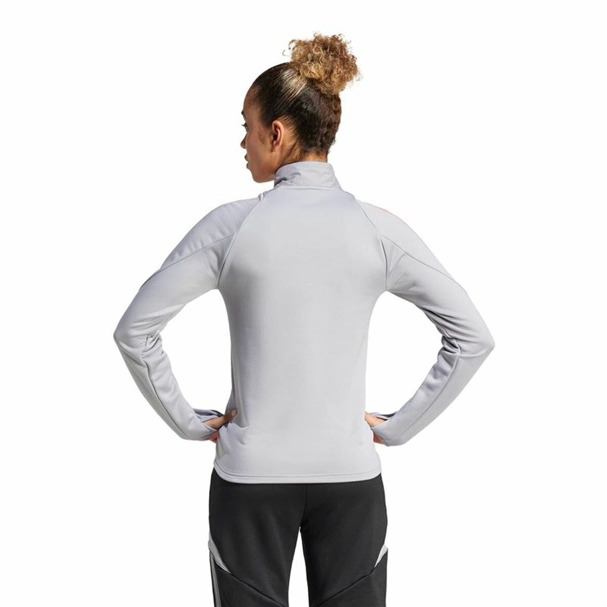 Womens Sweatshirt without Hood Adidas Winterized Grey