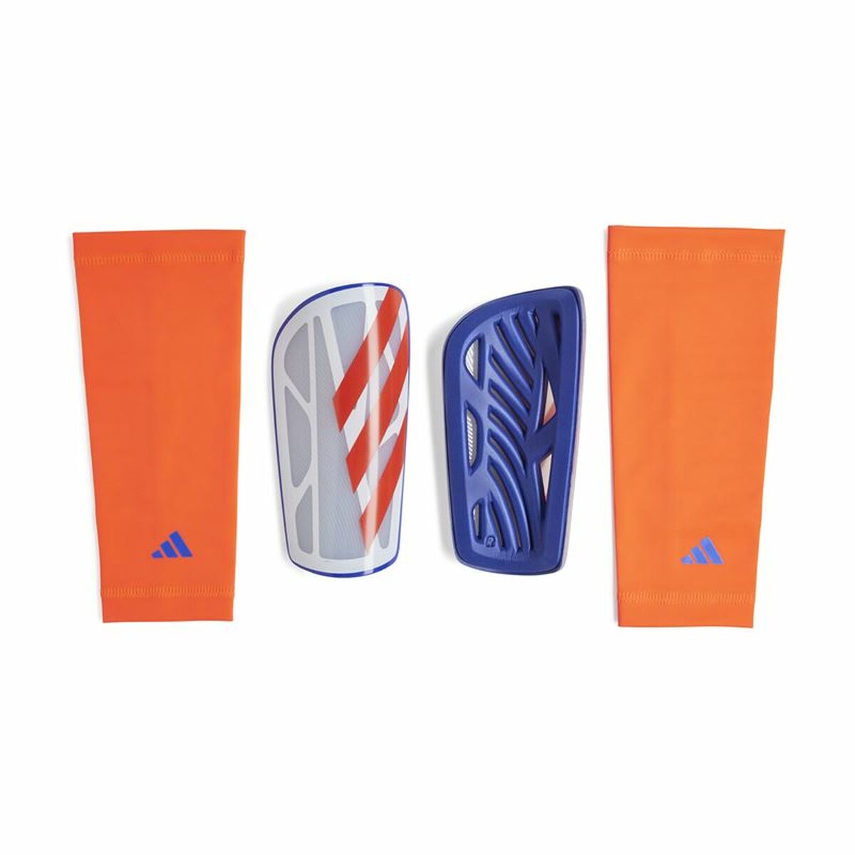 Football Shinguards Adidas Tiro League Blue White Football Shinguards Adidas Tiro League Blue White