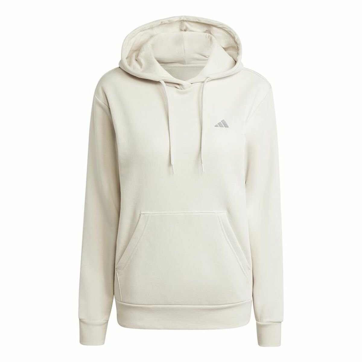 Mens Hoodie Adidas Essentials White XS Mens Hoodie Adidas Essentials White XS