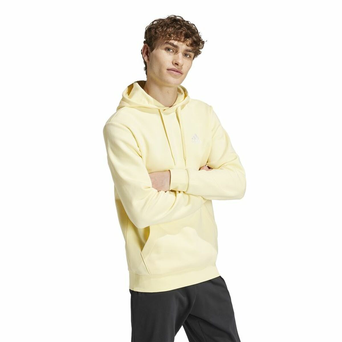Mens Hoodie Adidas Essentials XL