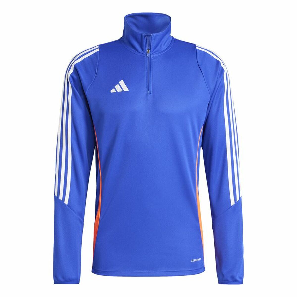 Sweatshirt without Hood Adidas Tiro24 Training Blue