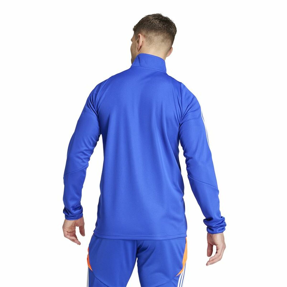Sweatshirt without Hood Adidas Tiro24 Training Blue