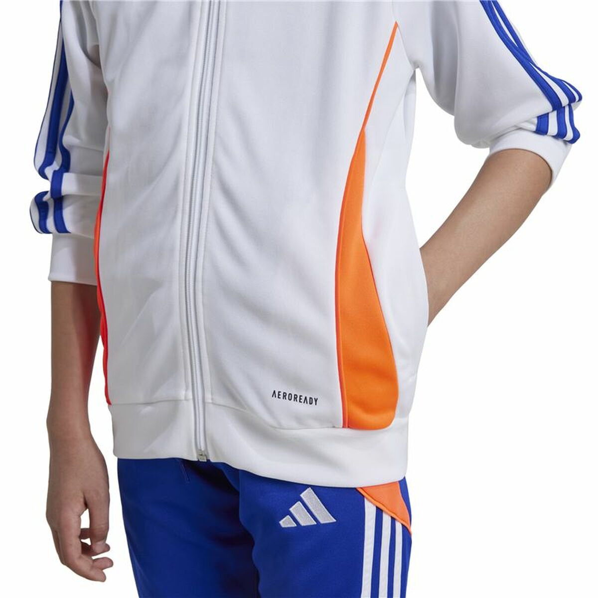 Children’s Sports Jacket Adidas Tiro24 Training White