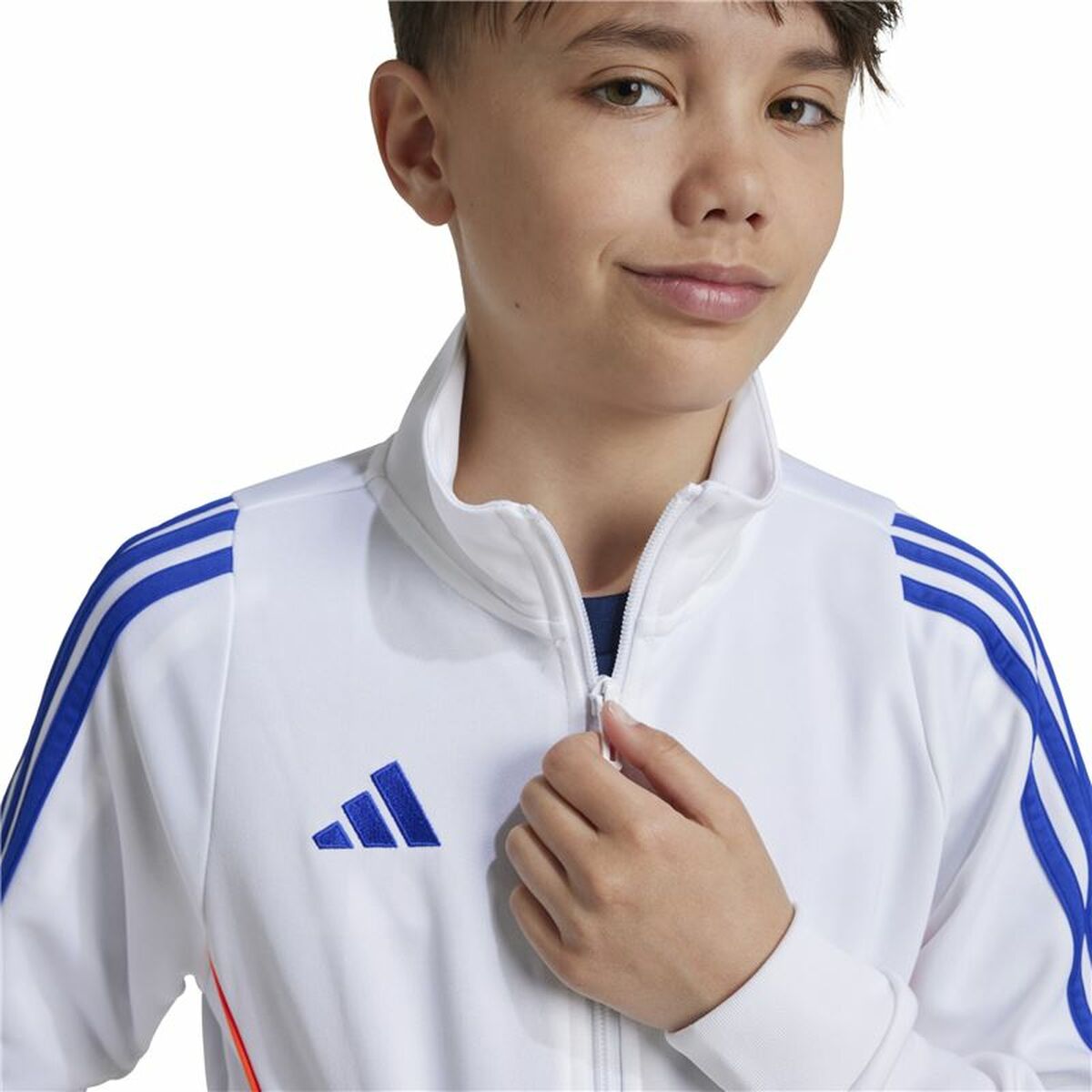 Children’s Sports Jacket Adidas Tiro24 Training White
