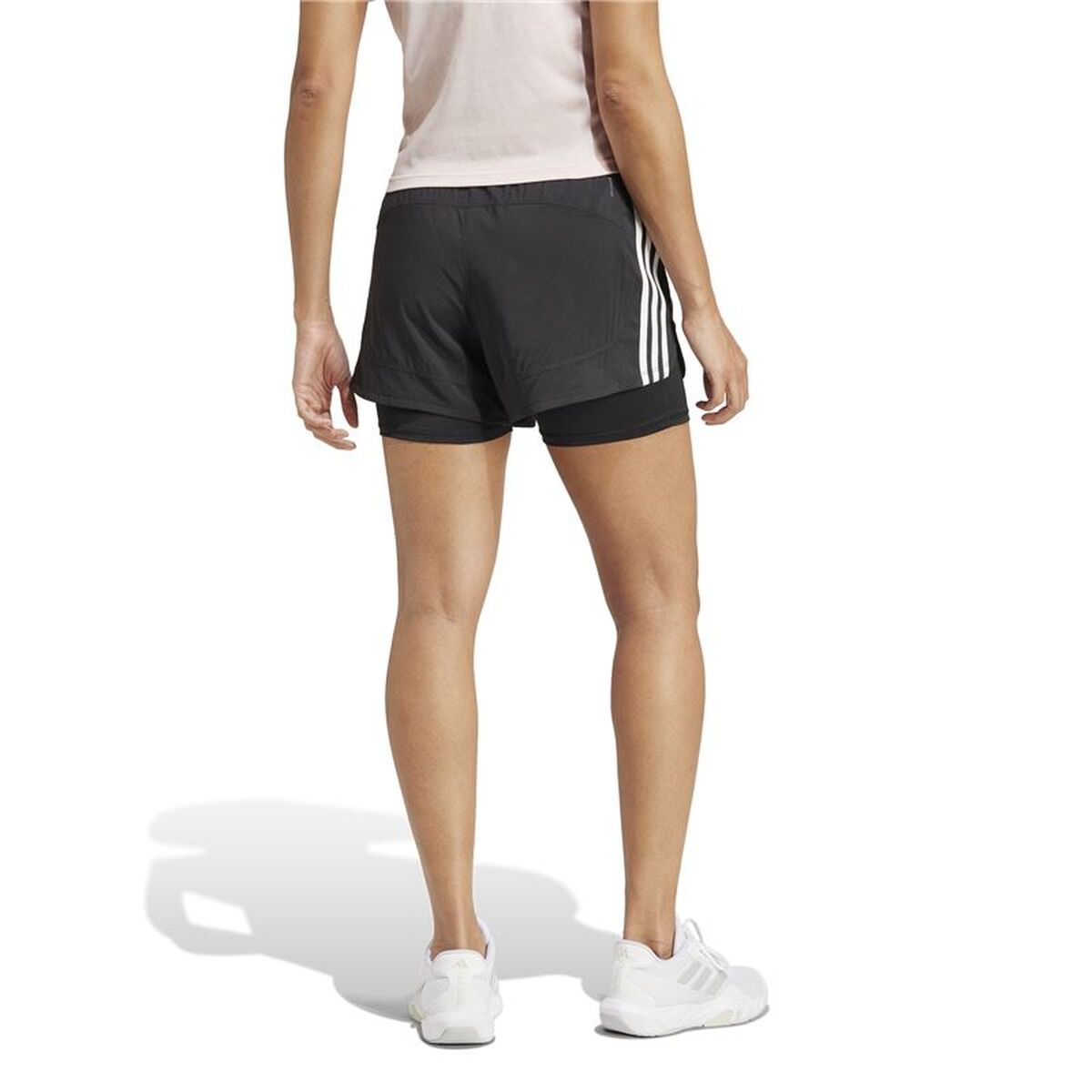 Sports Shorts for Women Adidas Pacer Black