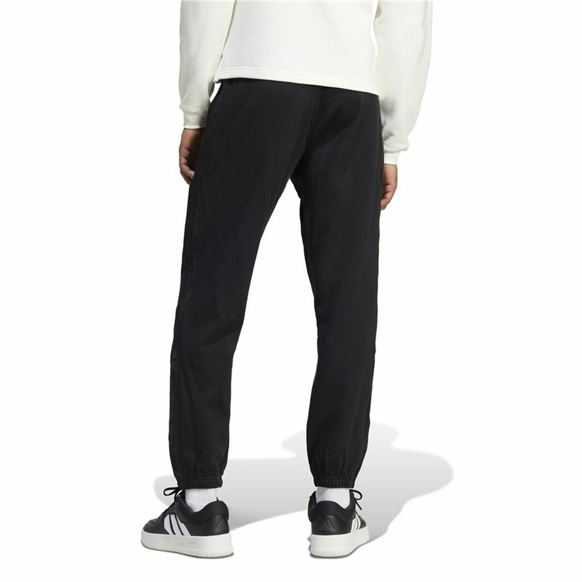 Long Sports Trousers Adidas Brand Love French Terry Black Men