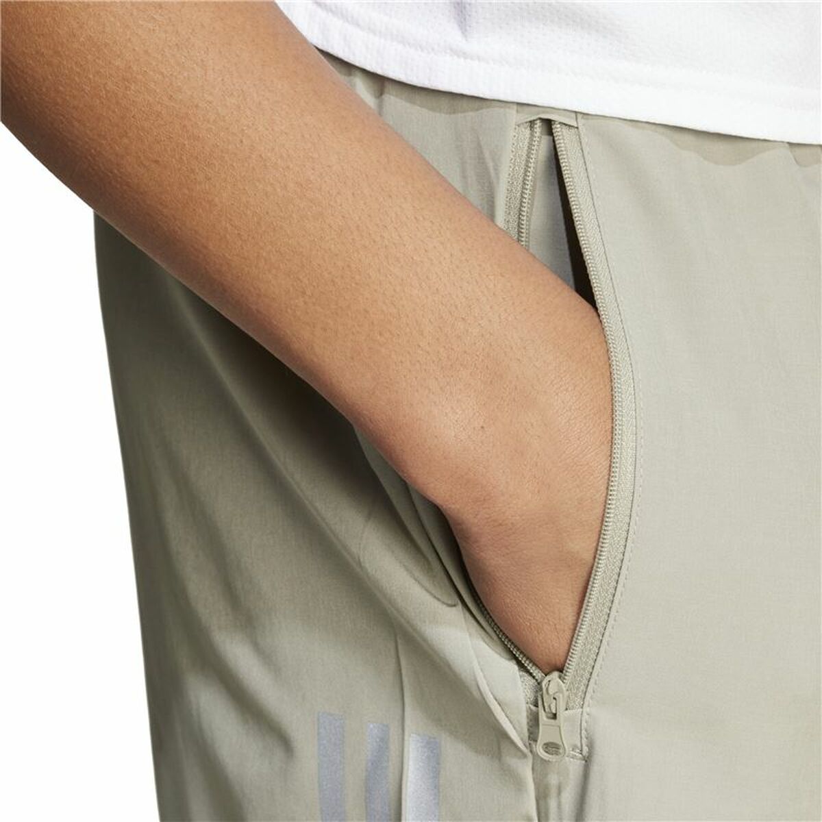 Men’s Sports Shorts Adidas Gym+ Training 3 Bandas Brown