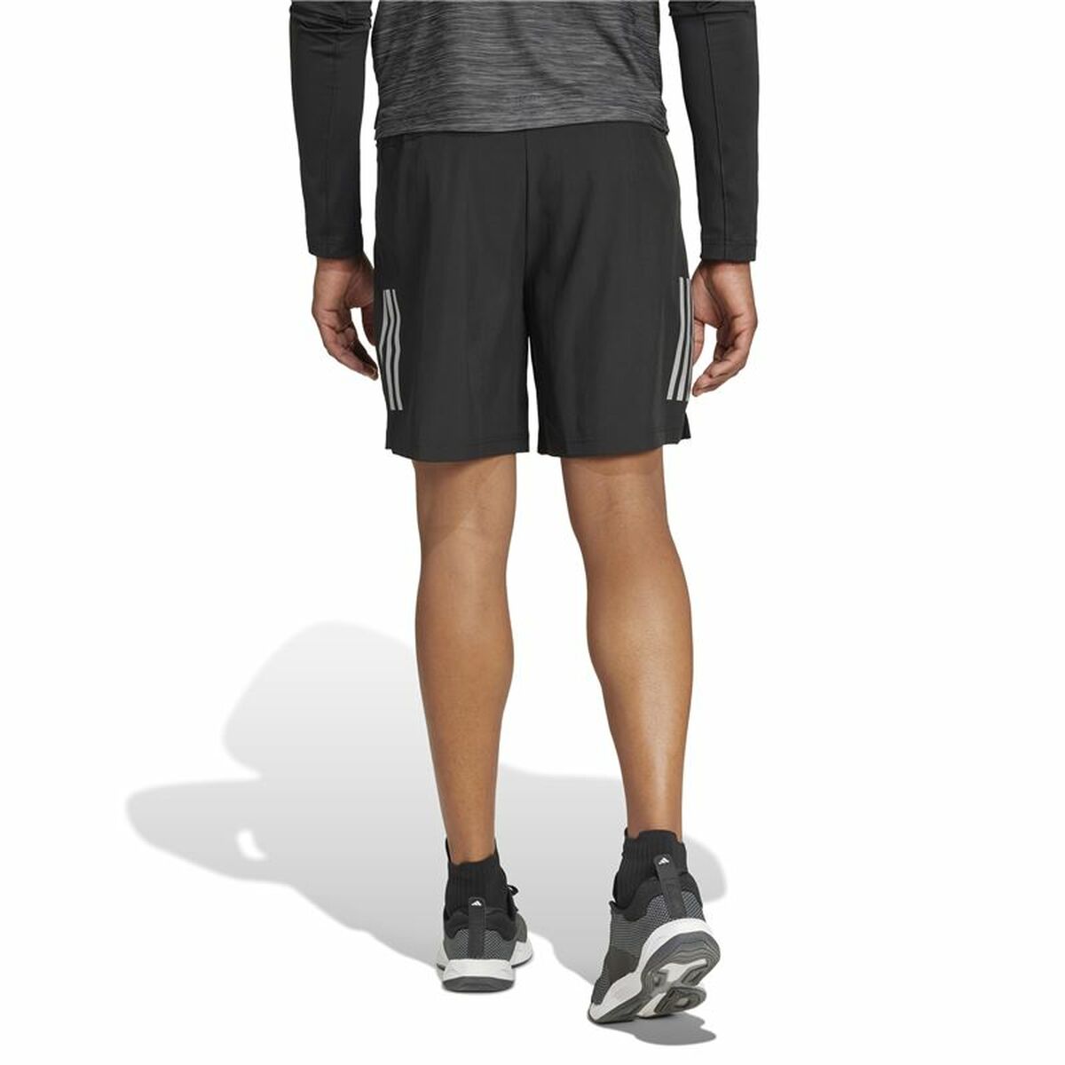 Men’s Sports Shorts Adidas Gym+ 3 Bandas Woven Black