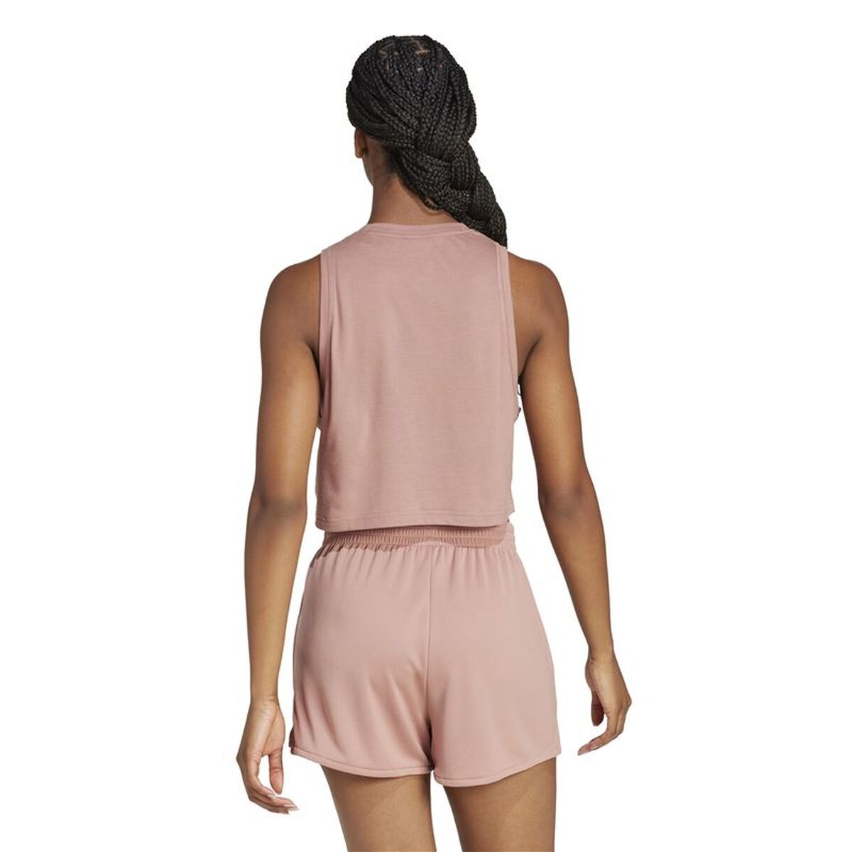 Women’s Sleeveless T-shirt Adidas Purple Fitness