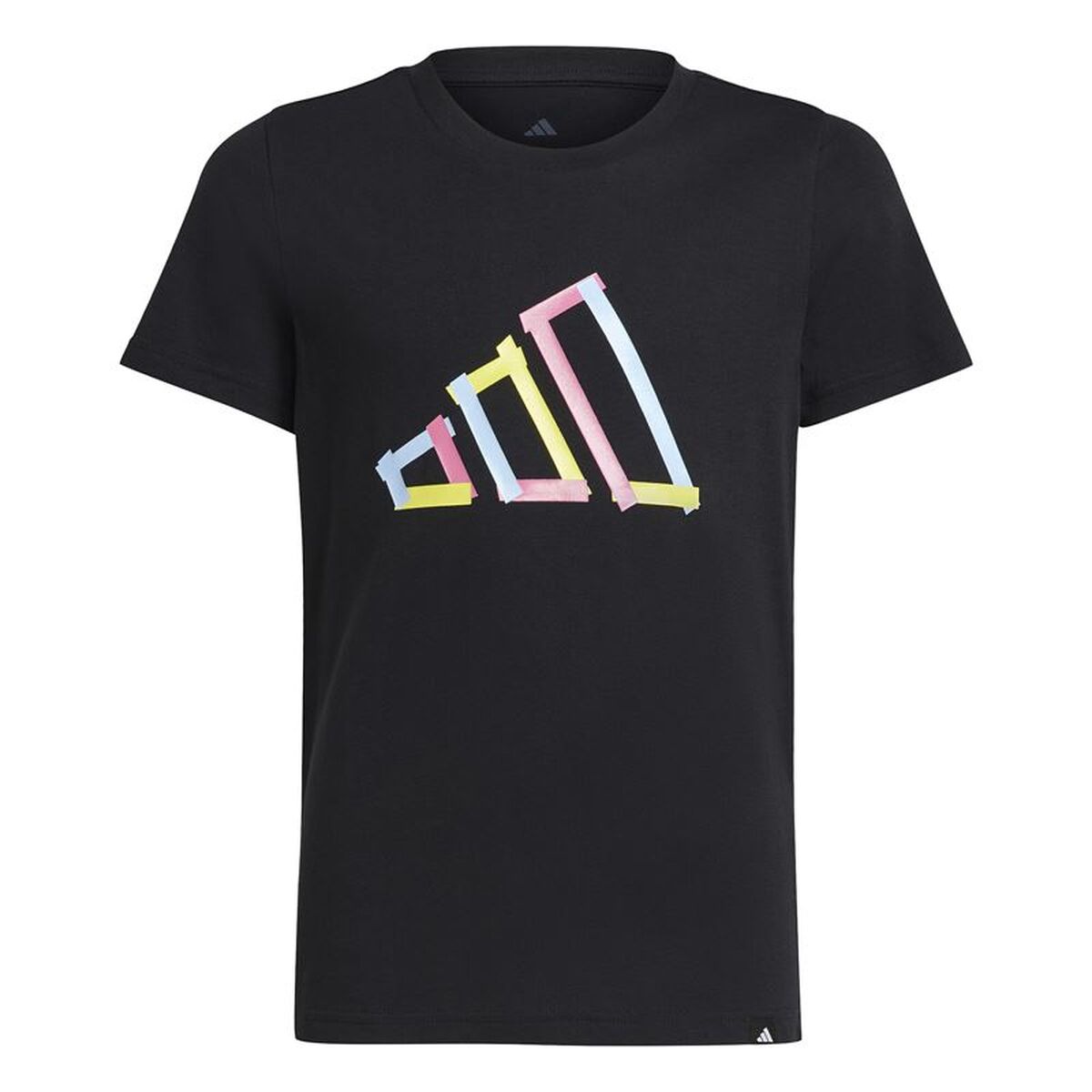 Child’s Short Sleeve T-Shirt Adidas Black