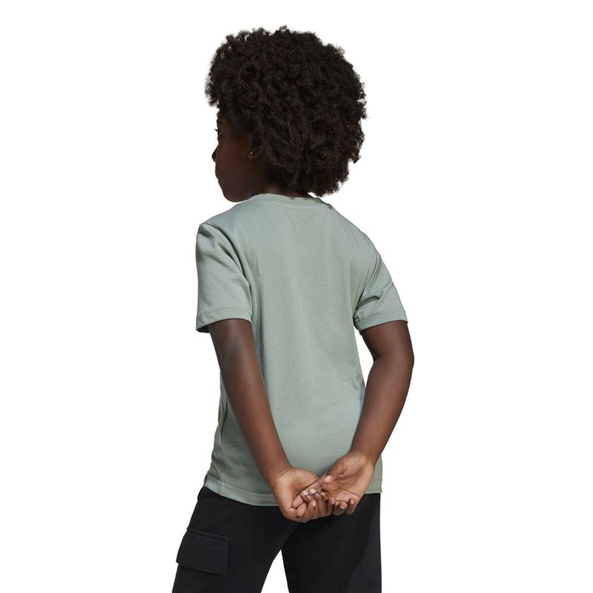 Child’s Short Sleeve T-Shirt Adidas Lk Adrpt Blue