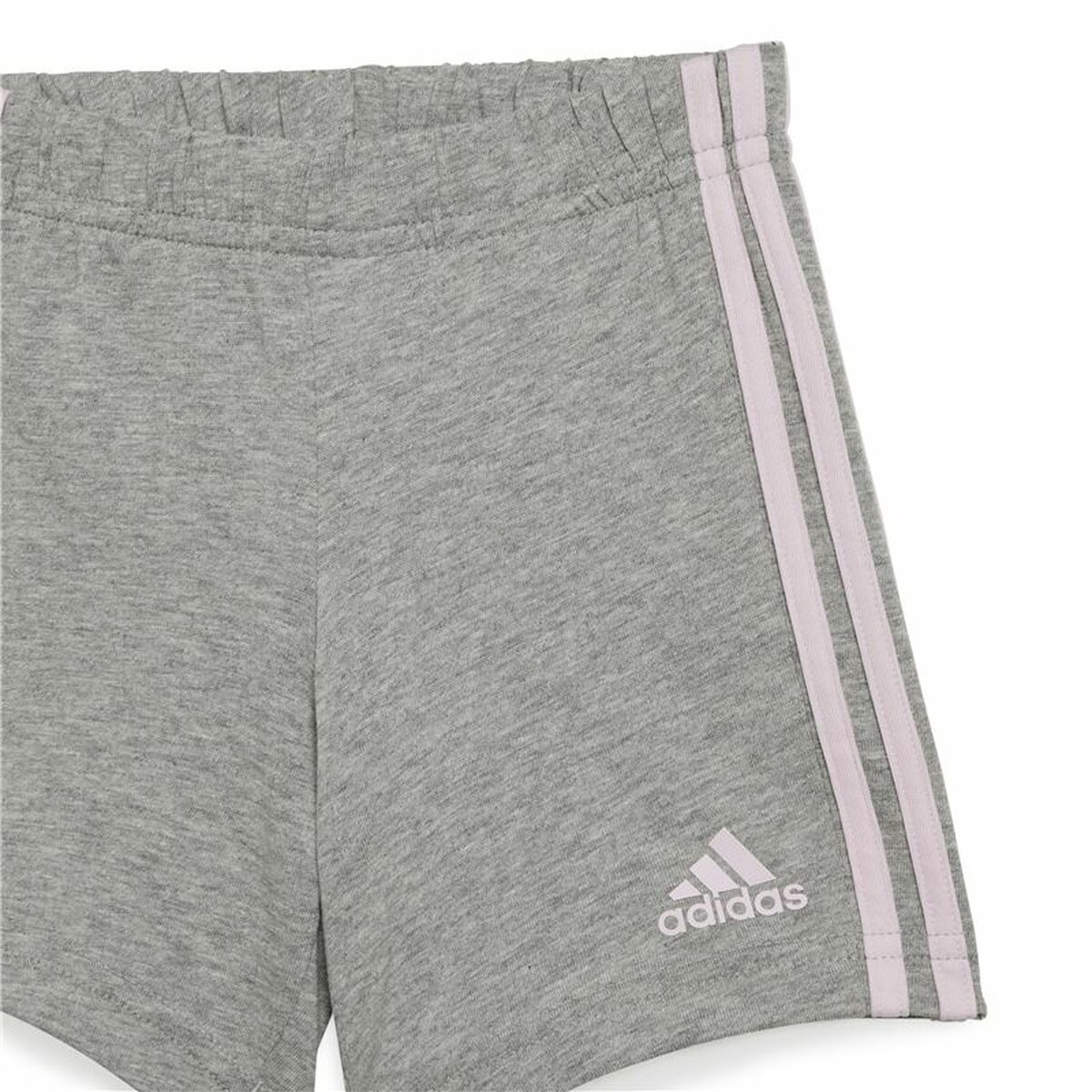 Sports Outfit for Baby Adidas I Lin Co Set Grey Pink