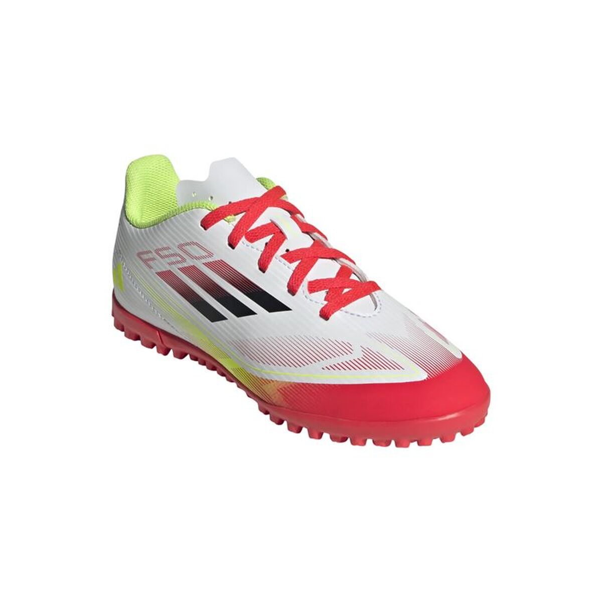 Childrens Football Boots Adidas F50 Club TF White