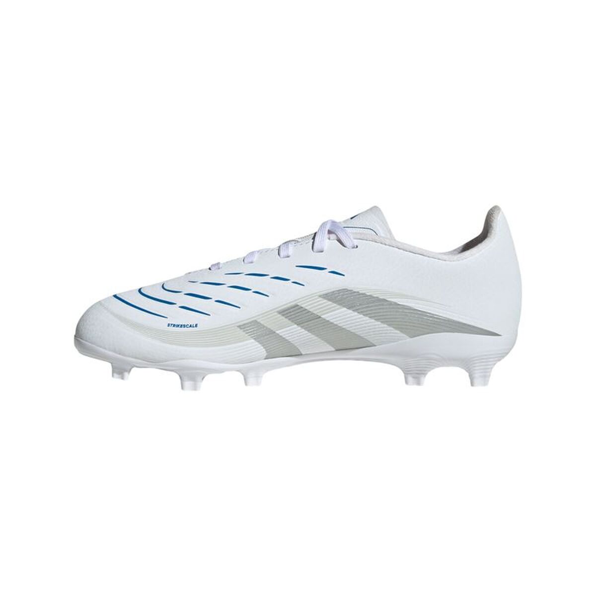 Childrens Football Boots Adidas Predator League Fg/Mg White