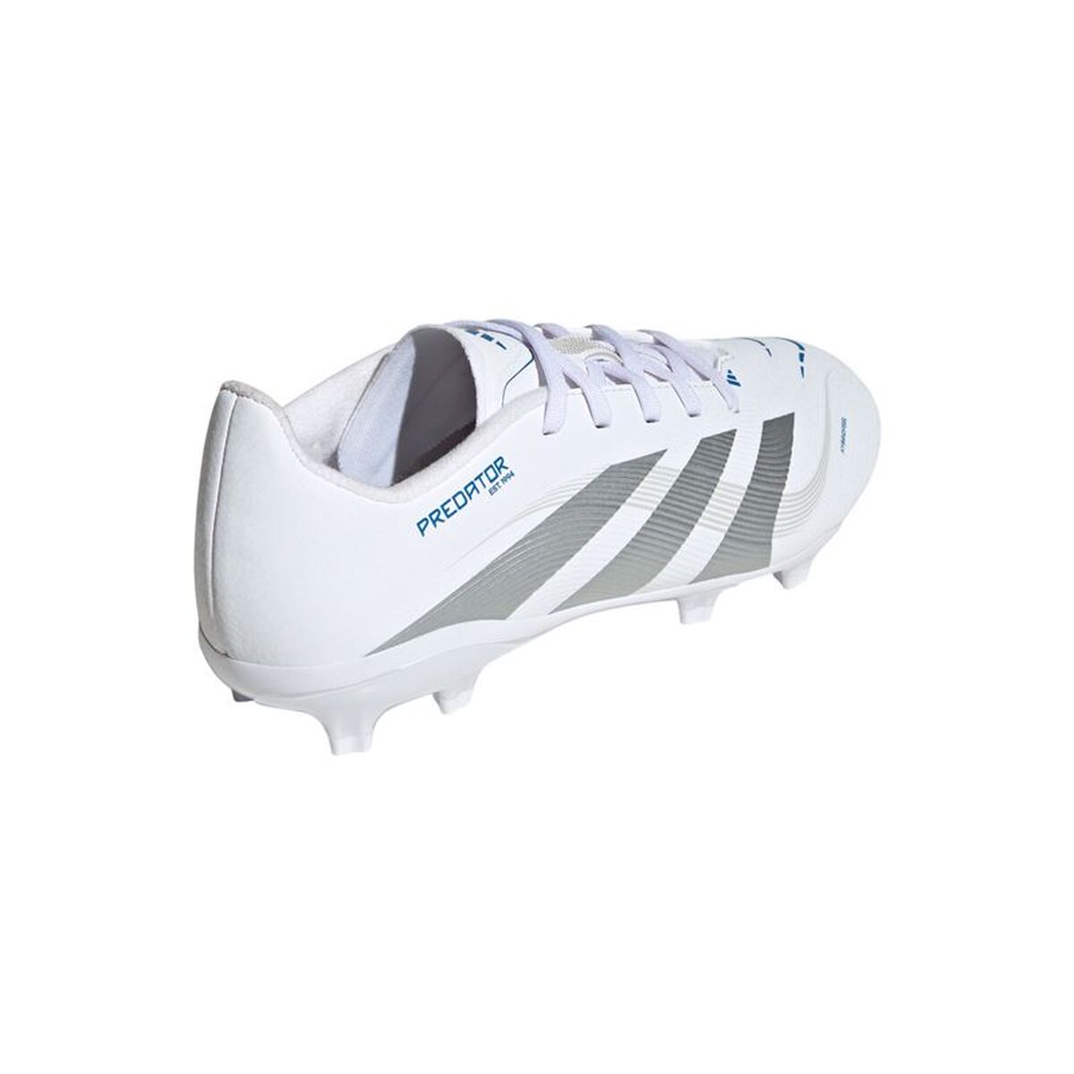Childrens Football Boots Adidas Predator League Fg/Mg White