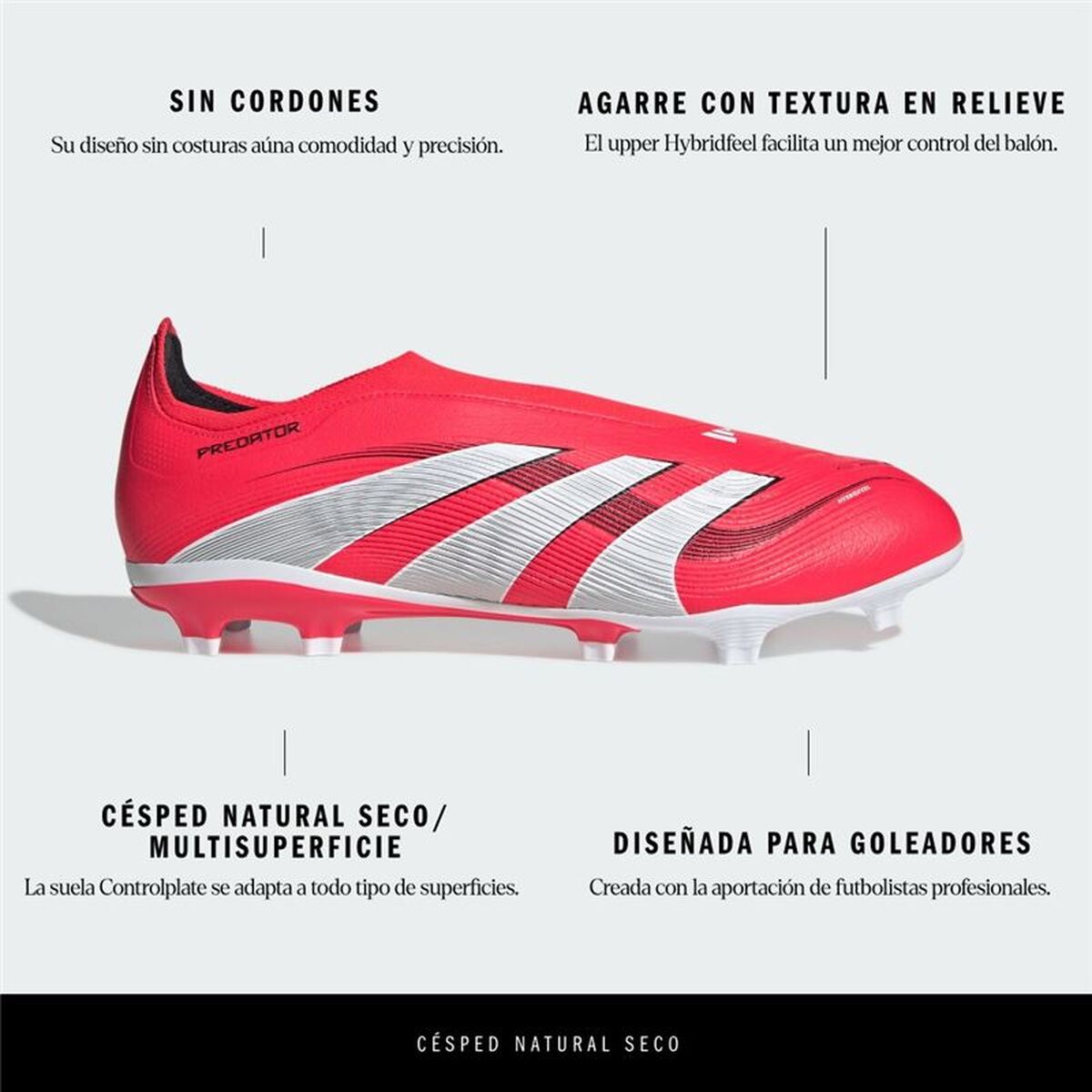 Adult’s Football Boots Adidas Predator League Ll Fg/Mg Red