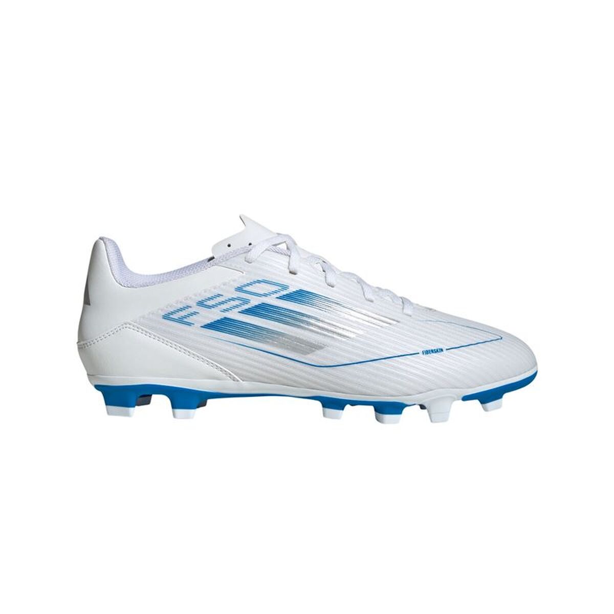 Adult’s Football Boots Adidas F50 Club Fg/Mg White Adult’s Football Boots Adidas F50 Club Fg/Mg White