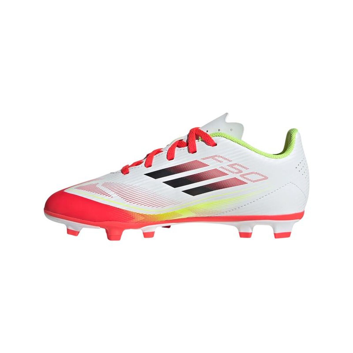 Childrens Football Boots Adidas F50 Club Fg/Mg White