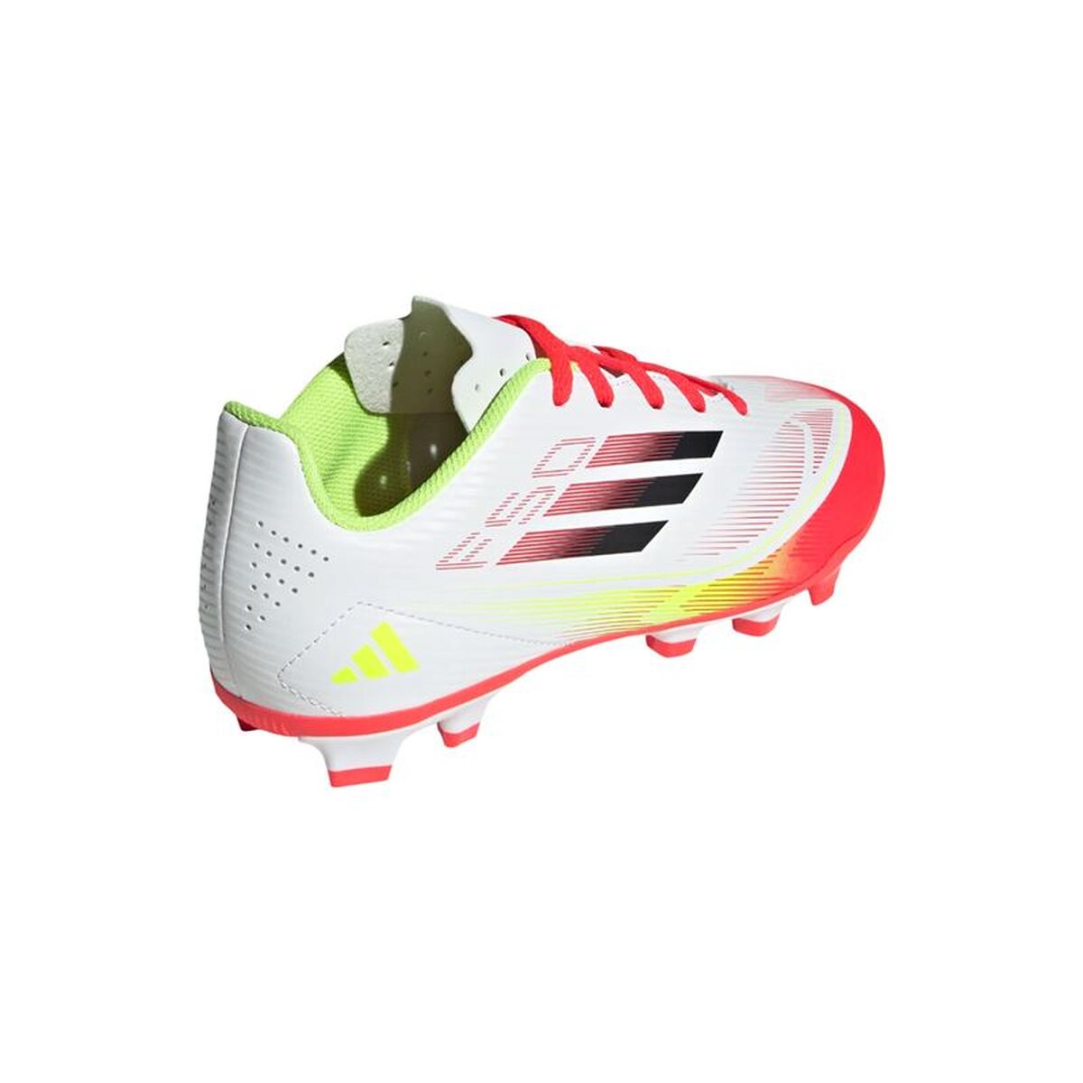 Childrens Football Boots Adidas F50 Club Fg/Mg White