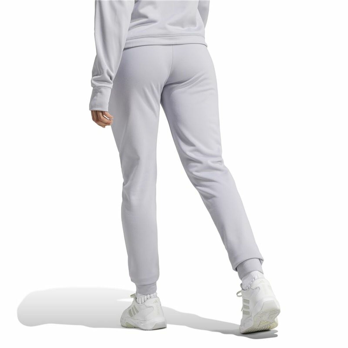 Long Sports Trousers Adidas Aeroready Game Go Grey Lady