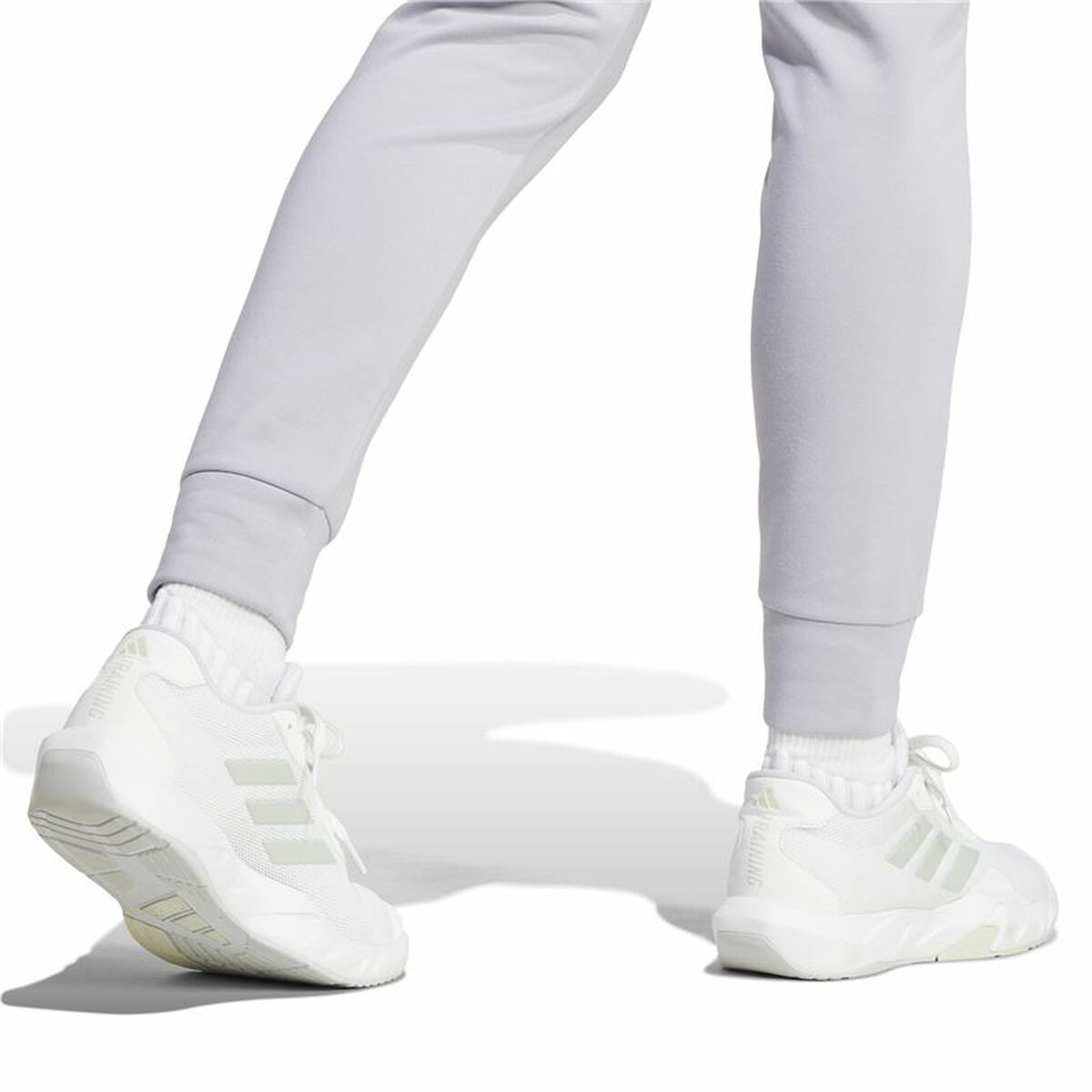 Long Sports Trousers Adidas Aeroready Game Go Grey Lady