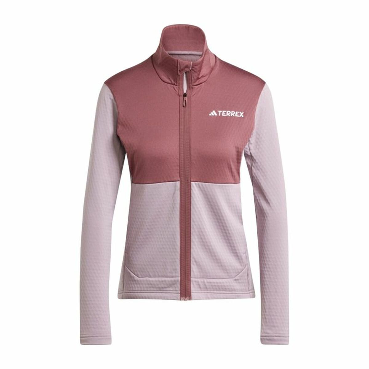 Women’s Sports Jacket Adidas Terrex Multi Light Fleece Pink