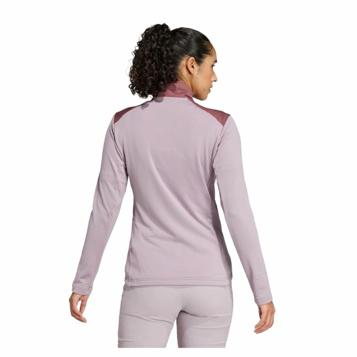 Women’s Sports Jacket Adidas Terrex Multi Light Fleece Pink