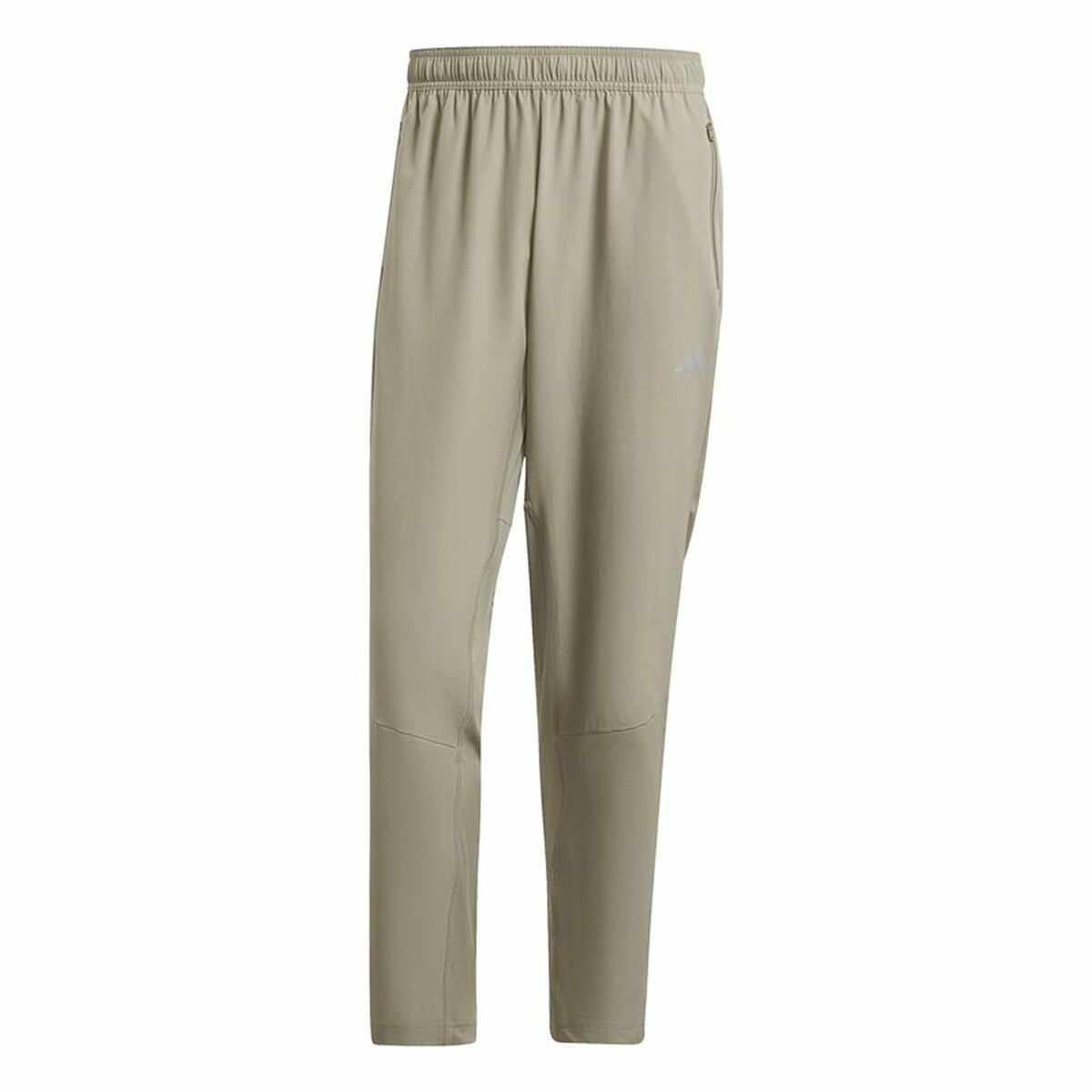 Long Sports Trousers Adidas Gym+ 3S Grey Men