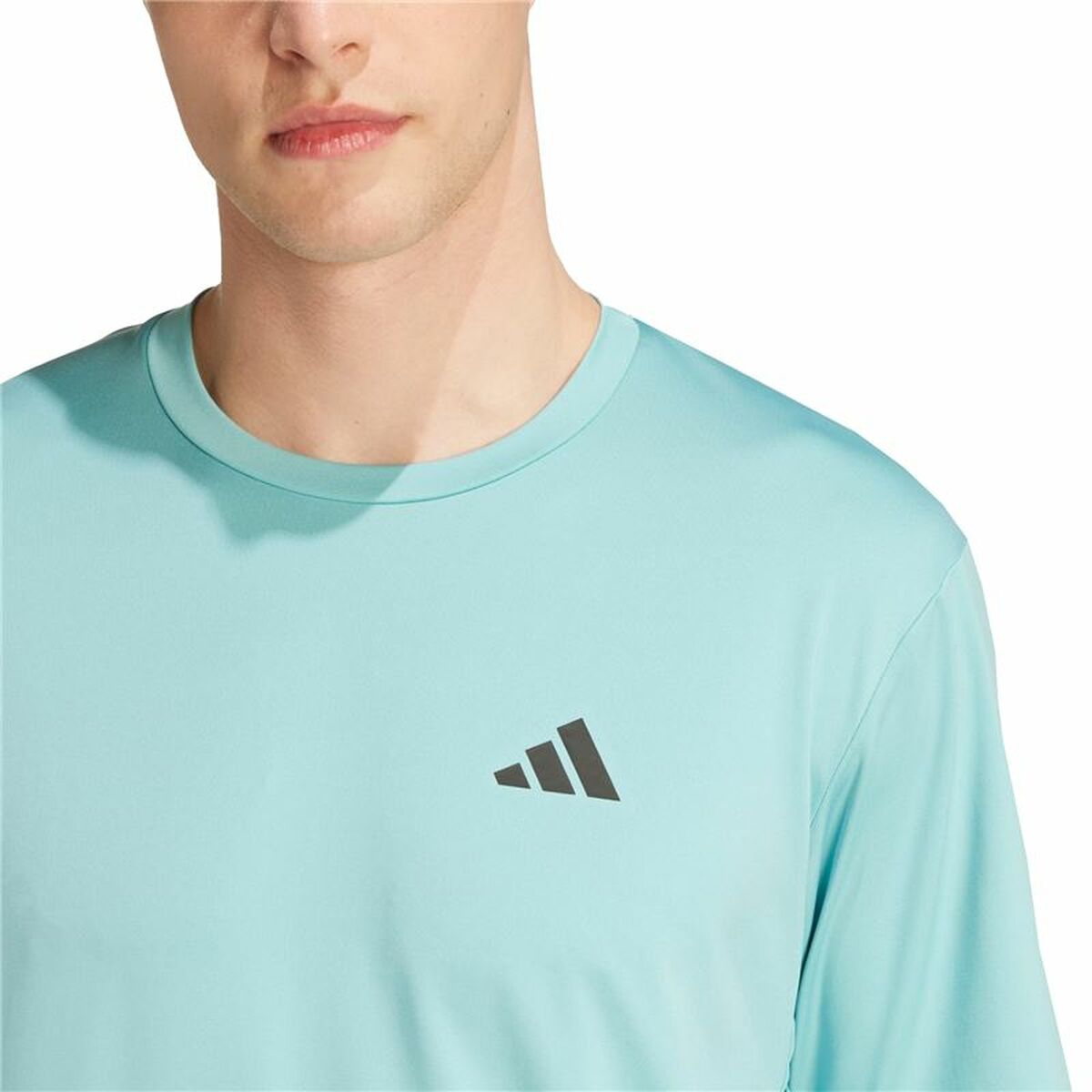 Mens Short Sleeve T-Shirt Adidas Train Essentials Stretch (XL)