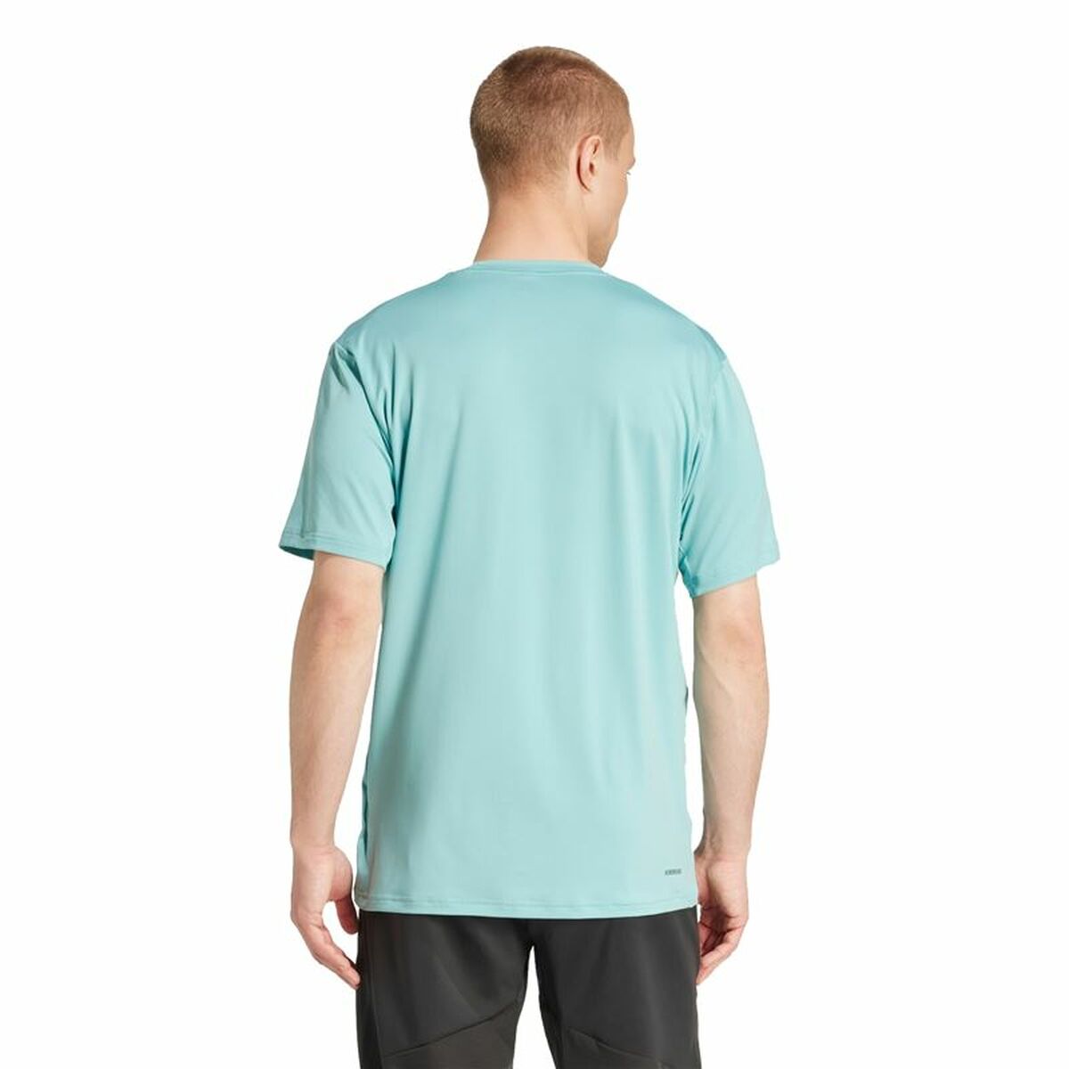 Mens Short Sleeve T-Shirt Adidas Train Essentials Stretch (XL)