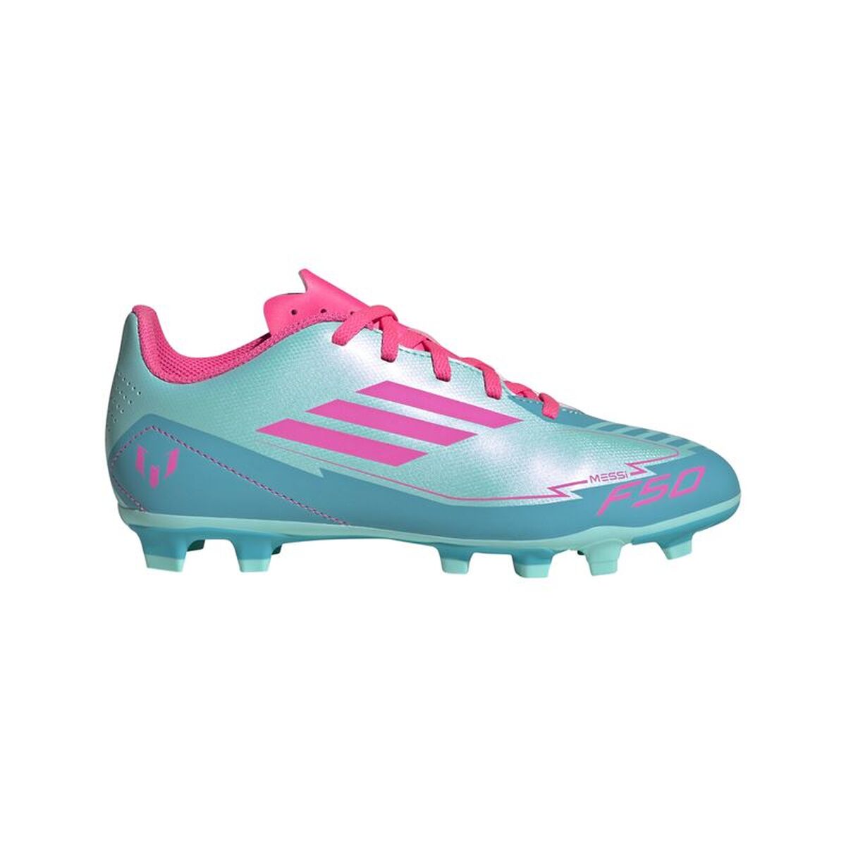 Childrens Football Boots Adidas F50 Club Fg/Mg Water