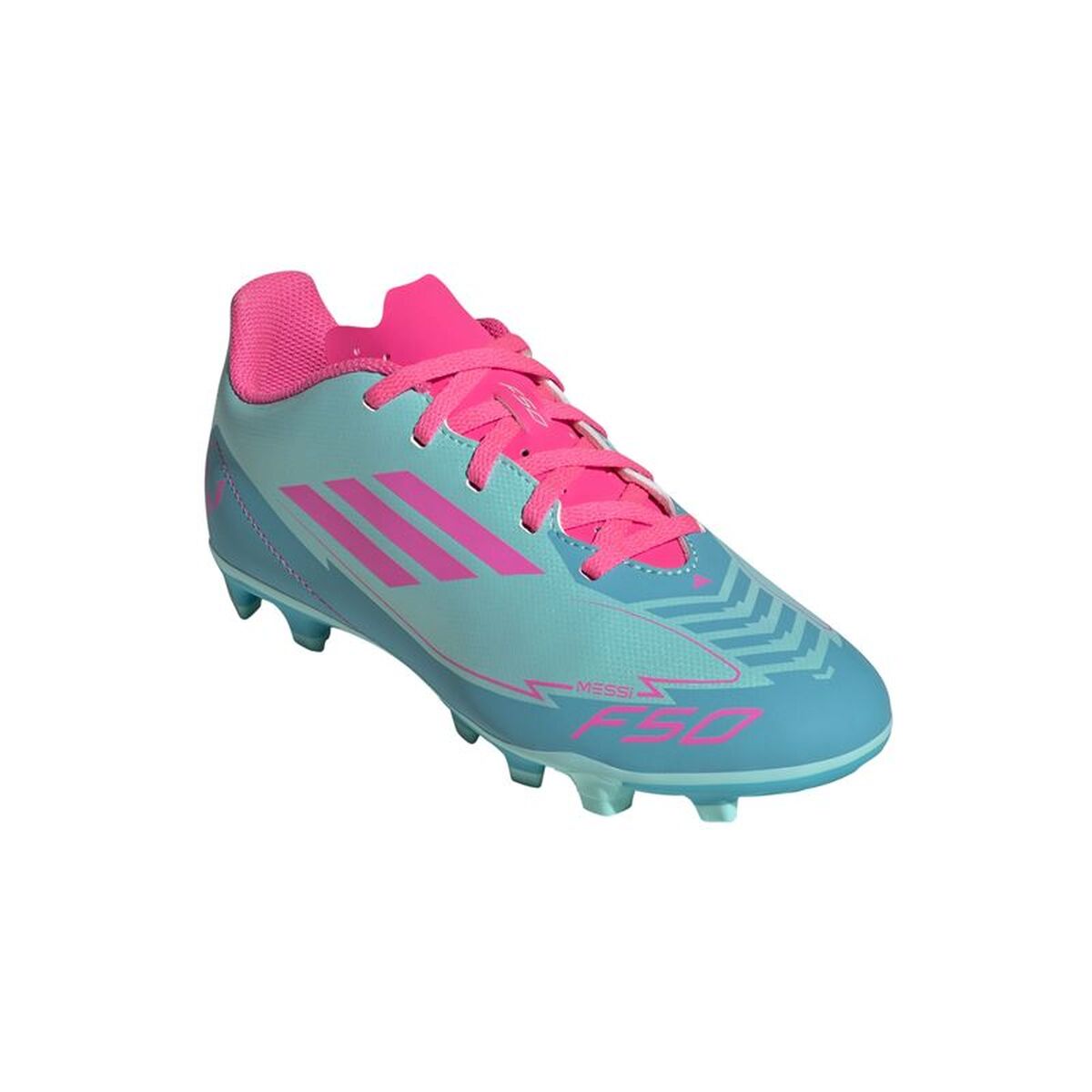 Childrens Football Boots Adidas F50 Club Fg/Mg Water