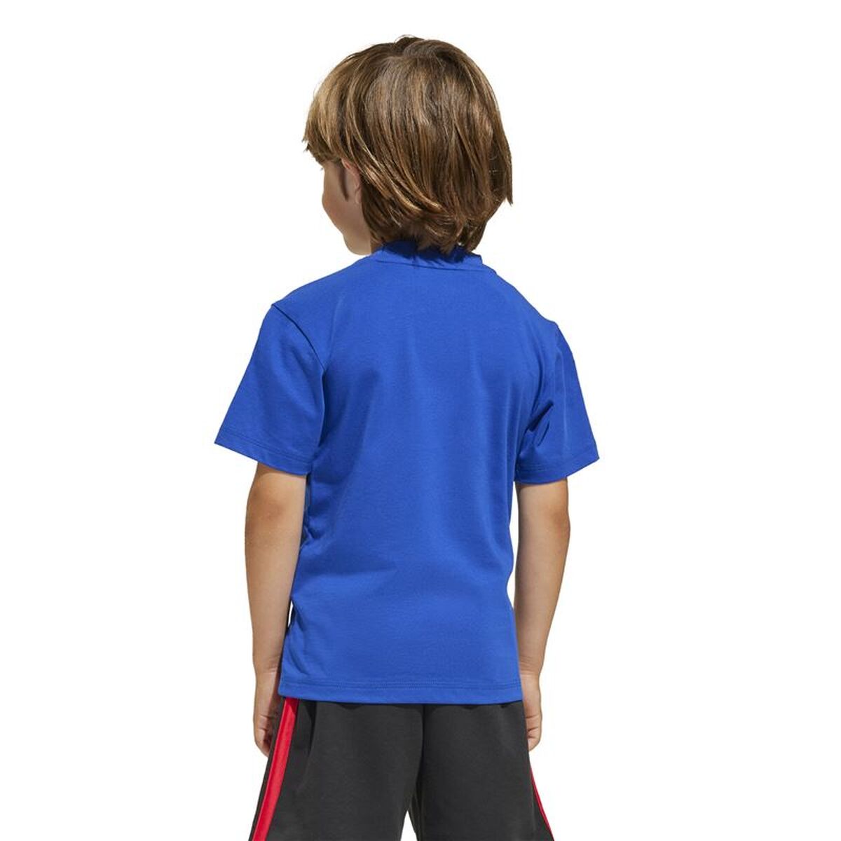 Child’s Short Sleeve T-Shirt Adidas Big Logo Blue