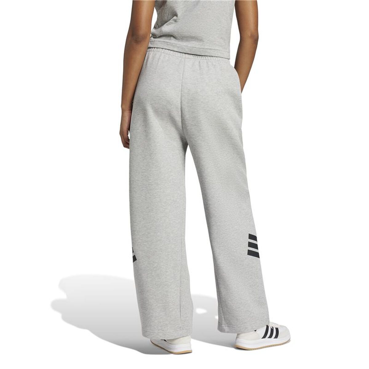 Long Sports Trousers Adidas Future Icons 3stripes Grey Lady