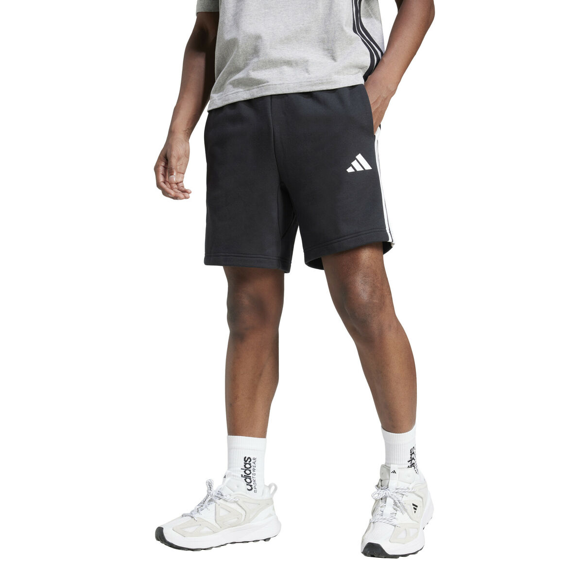 Men’s Sports Shorts Adidas 3S FT SHO JE6414 Black