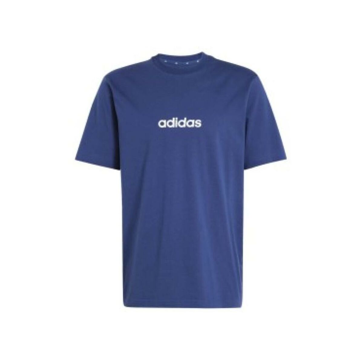 Child’s Short Sleeve T-Shirt Adidas J LIN TEE 160 JC9749 Blue