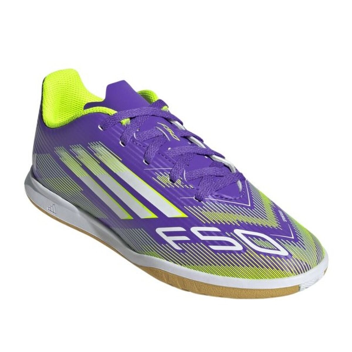 Children’s Indoor Football Shoes Adidas F50 CLUB IN J JI0042 Purple
