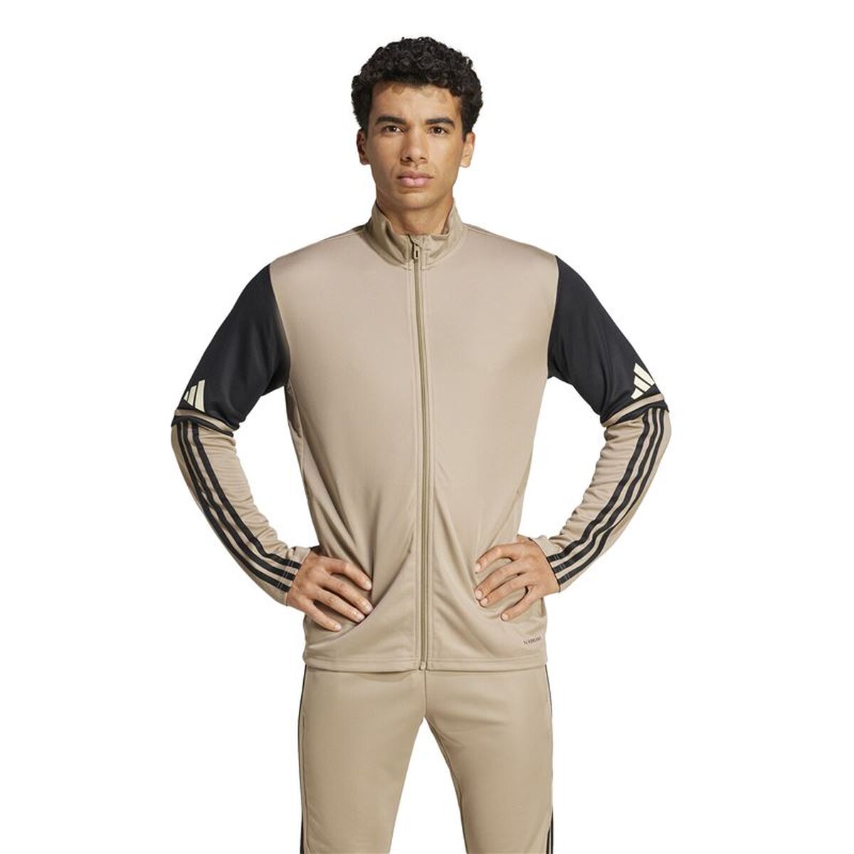Men’s Sports Jacket Adidas Squadra25 Beige Football