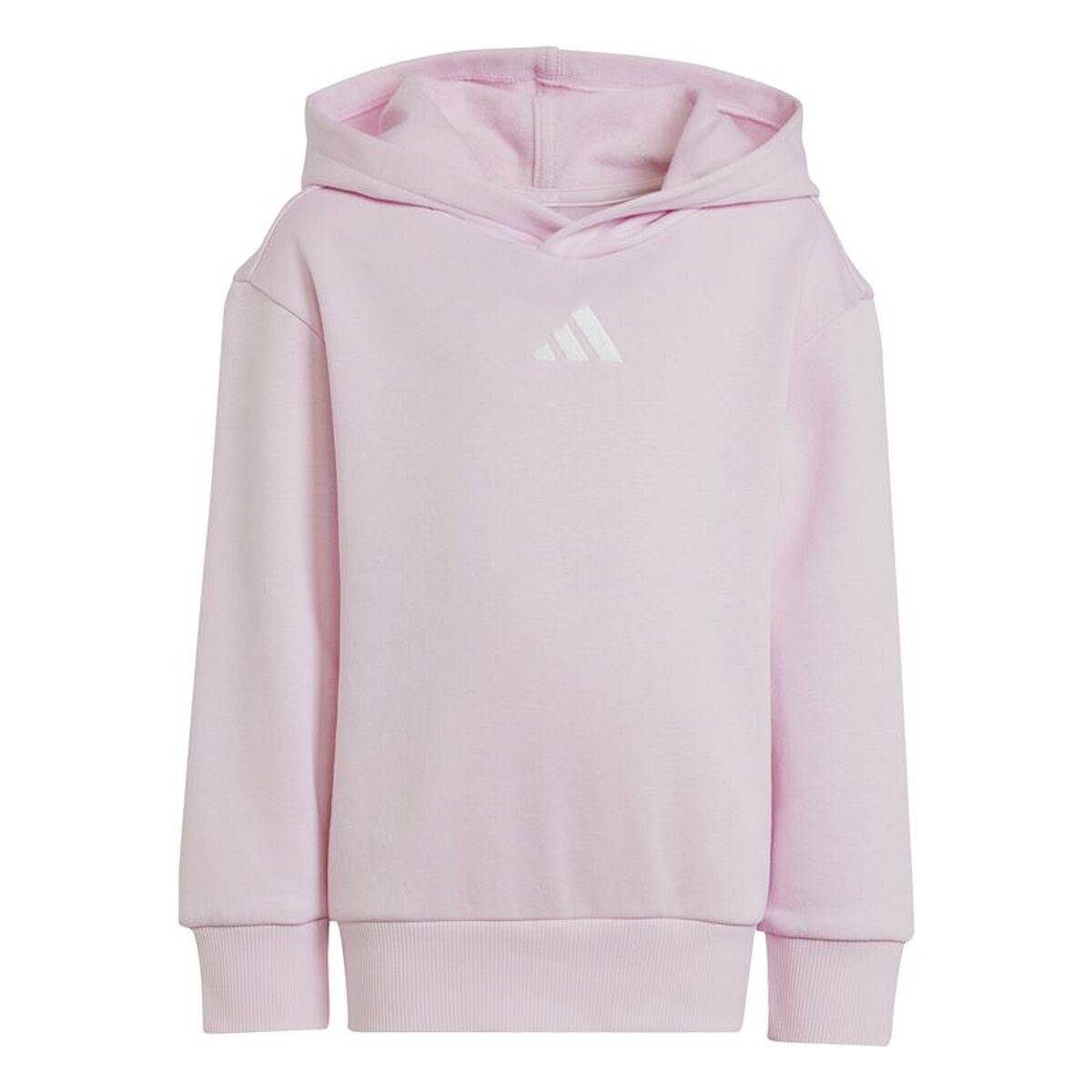 Hooded Sweatshirt for Girls Adidas LK SL FL HD Pink