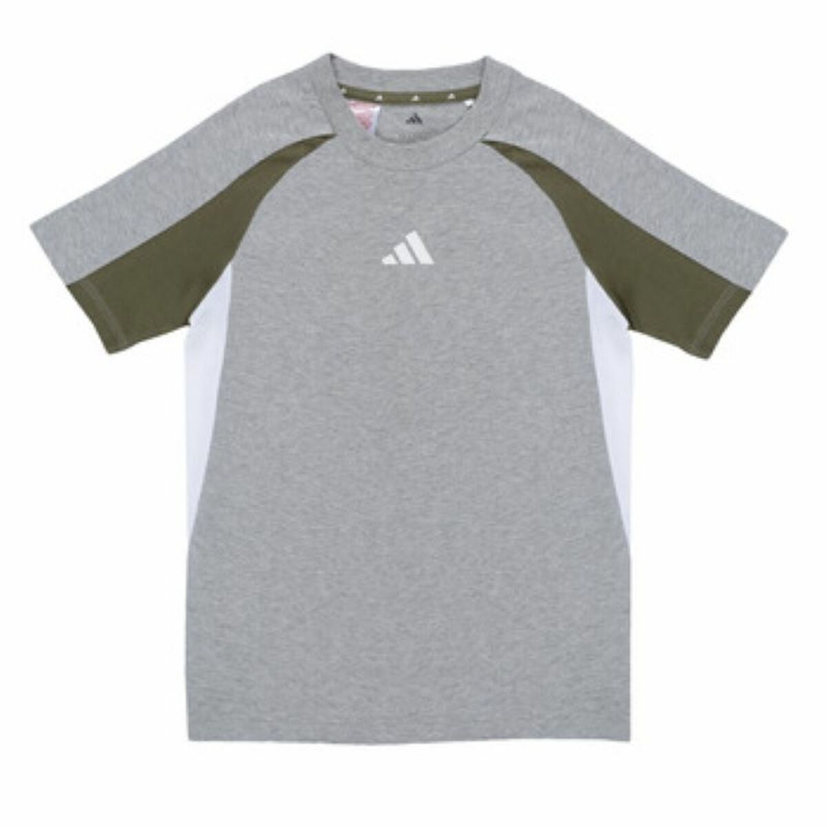 Child’s Short Sleeve T-Shirt Adidas J CB T JD0059 Grey