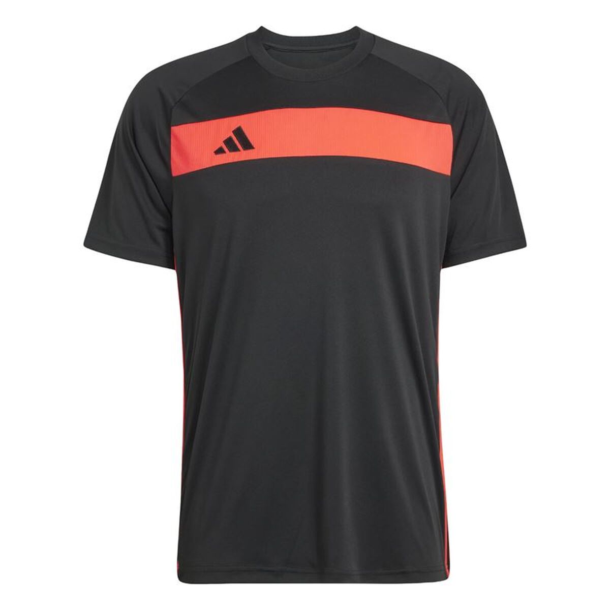 Men’s Short-sleeved Football Shirt Adidas Tiro Es Jsy Black Men’s Short-sleeved Football Shirt Adidas Tiro Es Jsy Black