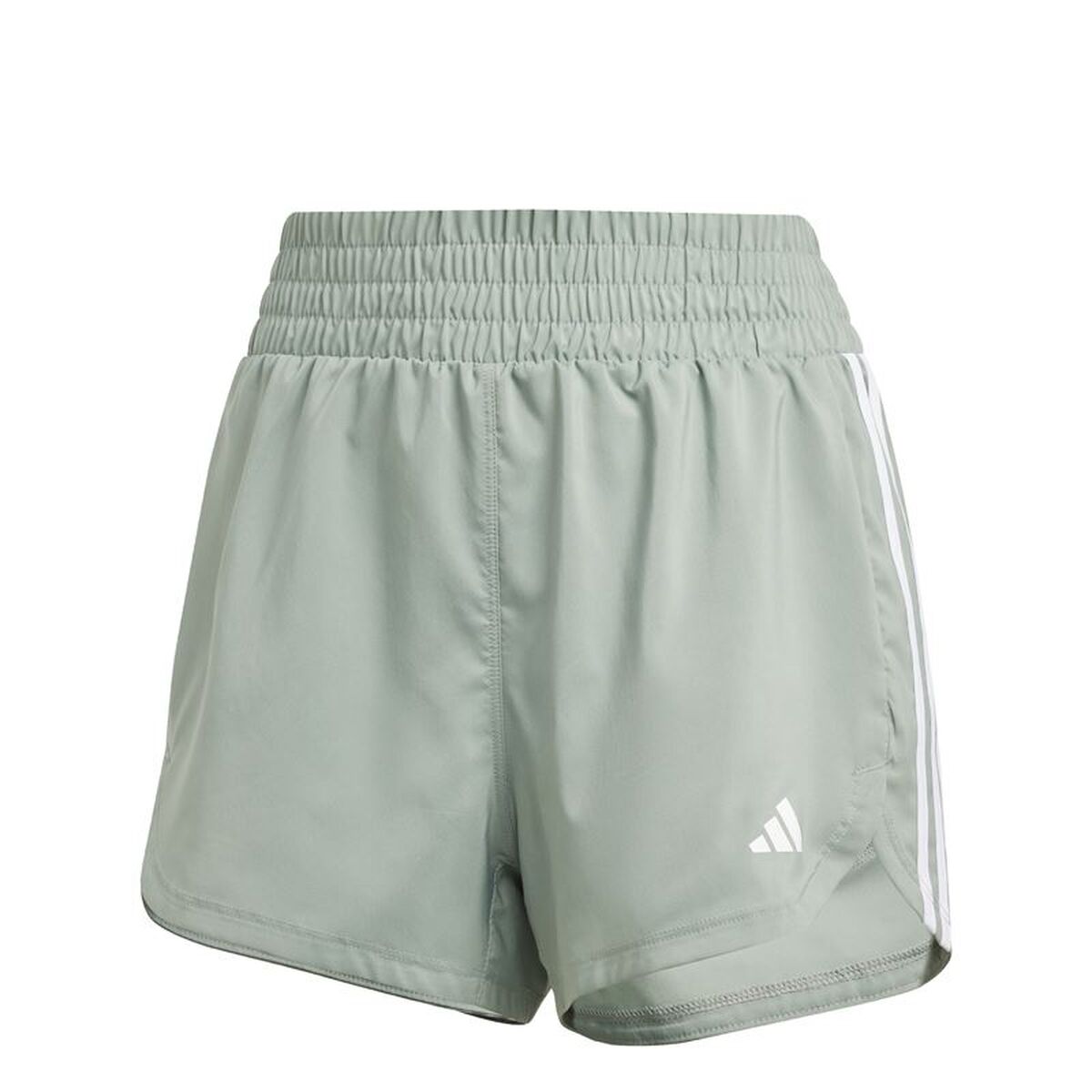Sports Shorts for Women Adidas Pacer Wvn High Green Sports Shorts for Women Adidas Pacer Wvn High Green