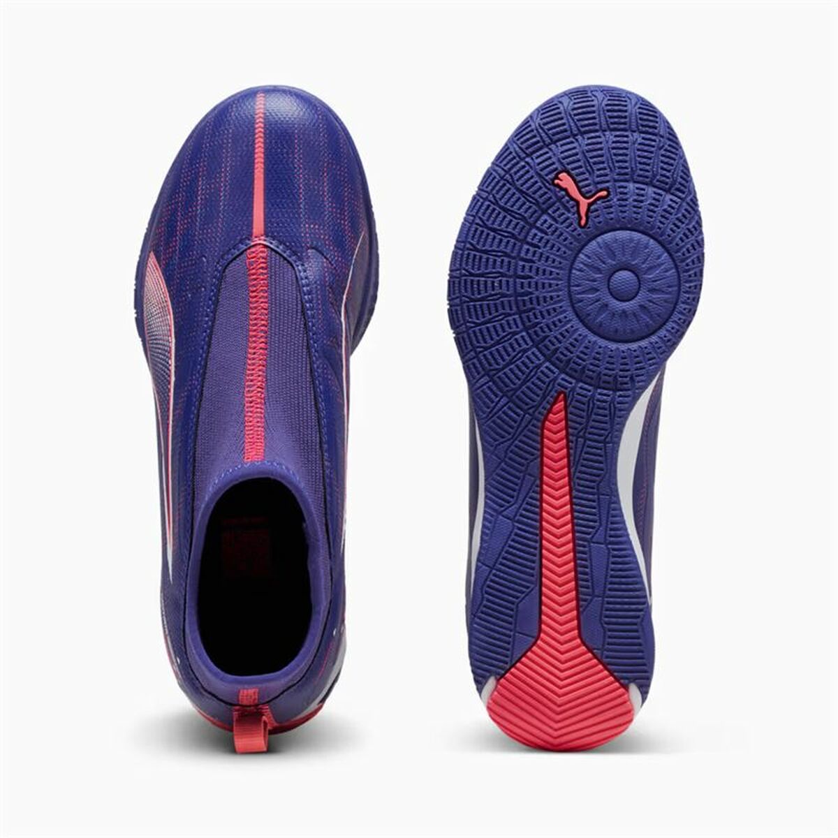 Children’s Indoor Football Shoes Puma Ultra 5 Match+ Ll It + Mid Purple