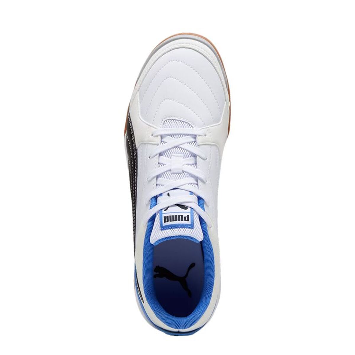 Adult’s Indoor Football Shoes Puma Pressing Iv White Blue